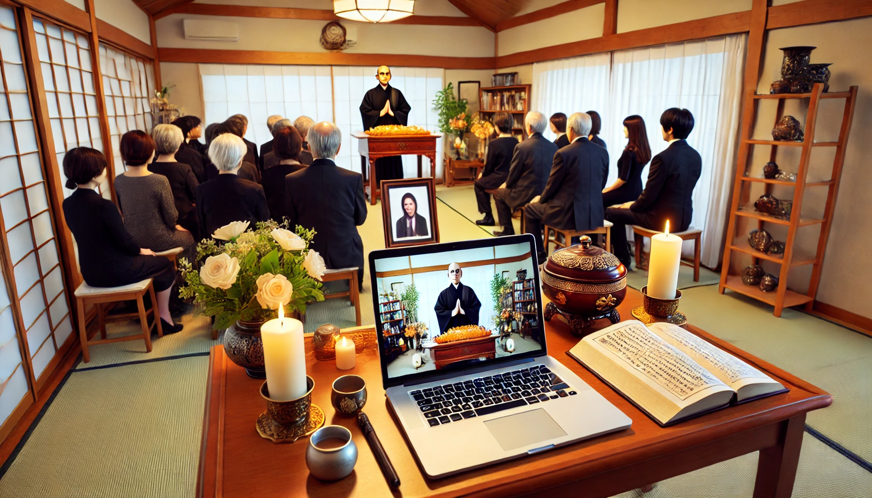 インターネットを使って葬儀